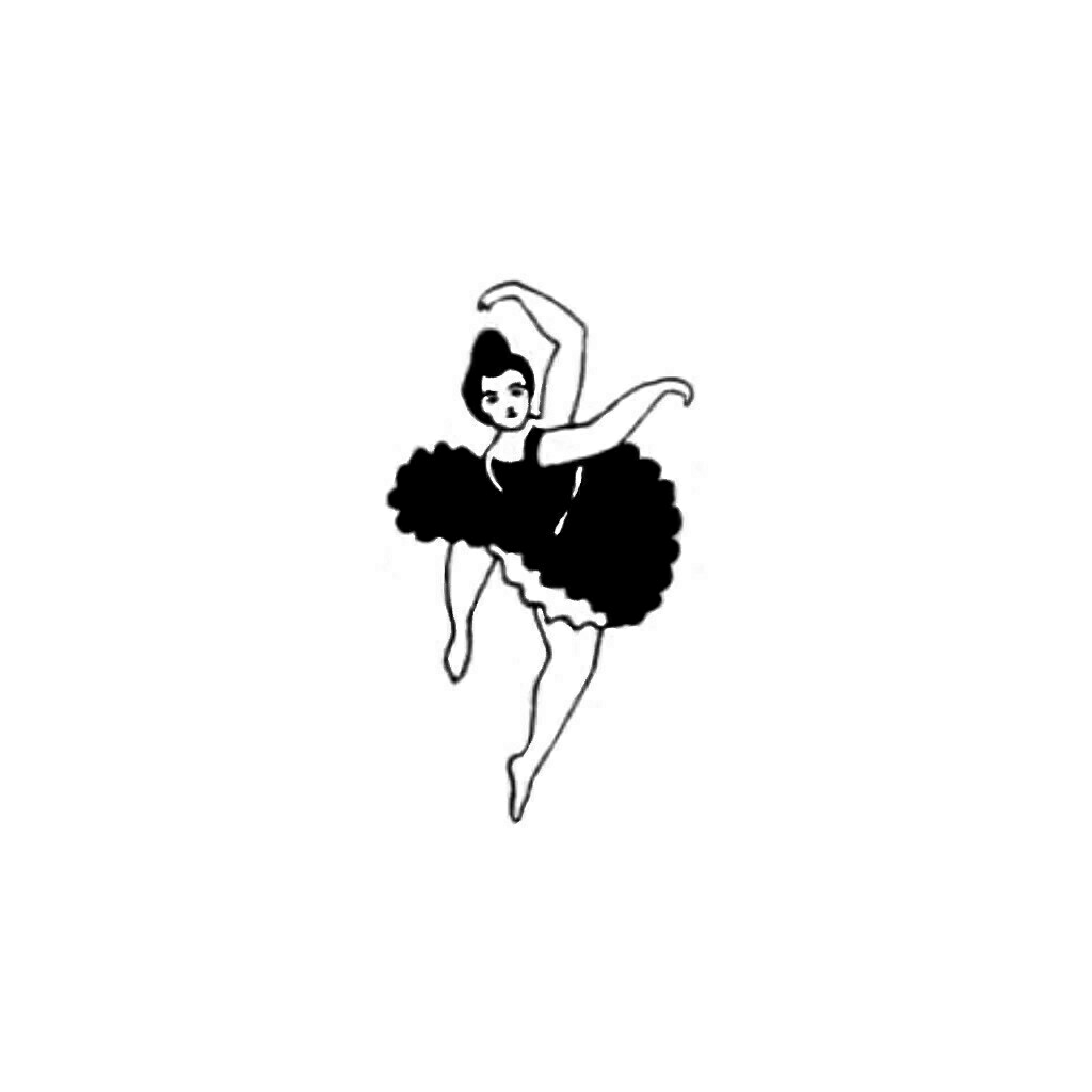 A freaky looking ballerina.